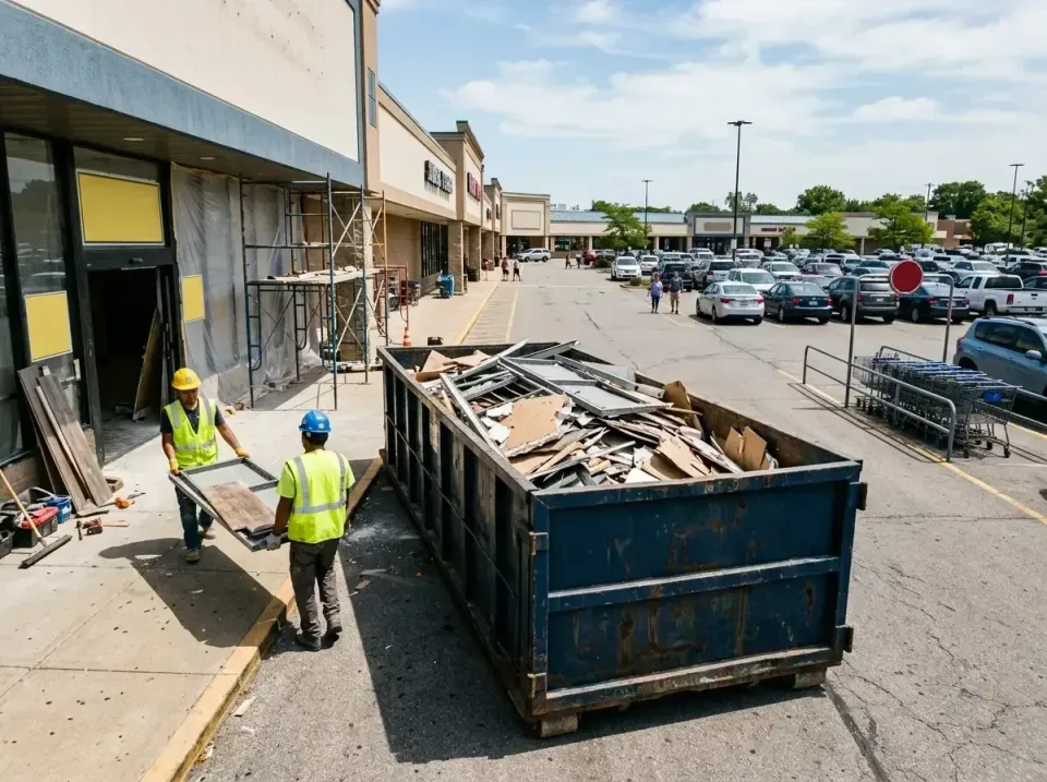 retail-store-renovation-debris-003 — frequently asked questions, Roll-off Dumpster Rentals in San Carlos Park, FL